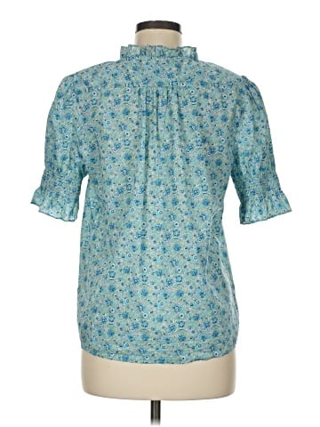 Liberty Art Fabrics for J.Crew Short Sleeve Blouse (view 2)