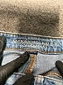 American Eagle Outfitters Graphic Blue Jeans Size 8 - photo 7