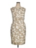 Chaps Tan Cocktail Dress Size 14 - photo 1
