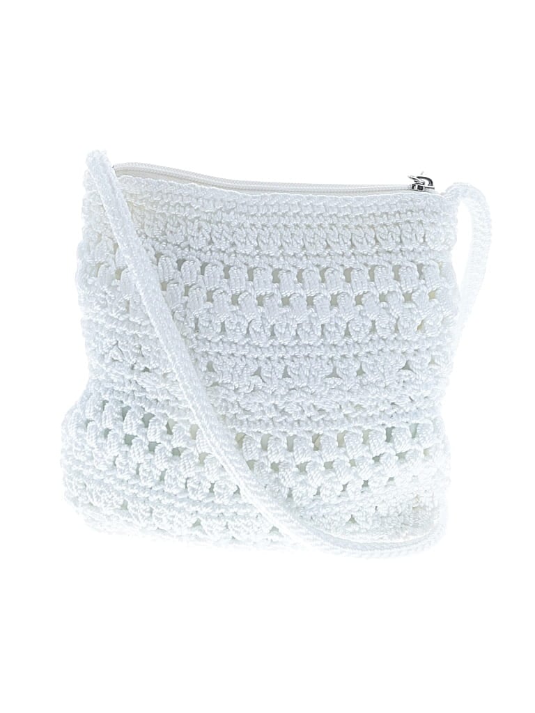 Pre-owned The Sak Crossbody Bag In White
