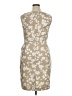 Chaps Tan Cocktail Dress Size 14 - photo 2