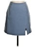 Express Solid Blue Casual Skirt Size 5 - 6 - photo 1