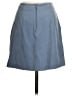 Express Solid Blue Casual Skirt Size 5 - 6 - photo 2