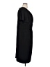 Donna Ricco Solid Black Casual Dress Size 16W - photo 4