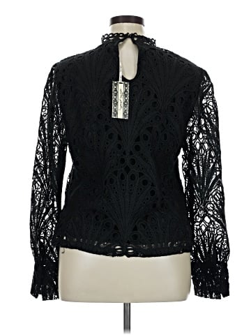 Ultra Pink Long Sleeve Blouse (view 2)