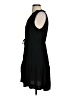 Gap 100% Rayon Solid Black Casual Dress Size S - photo 5