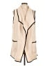 Hem & Thread 100% Polyester Ivory Vest Size L - photo 1