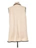 Hem & Thread 100% Polyester Ivory Vest Size L - photo 2