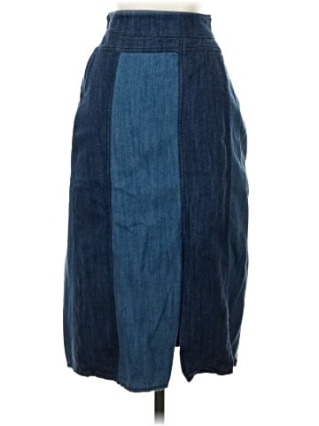 Akris Punto Denim Skirt (view 2)