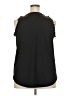 Crown & Ivy Black Sleeveless Blouse Size XXL - photo 2
