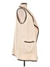 Hem & Thread 100% Polyester Ivory Vest Size L - photo 4