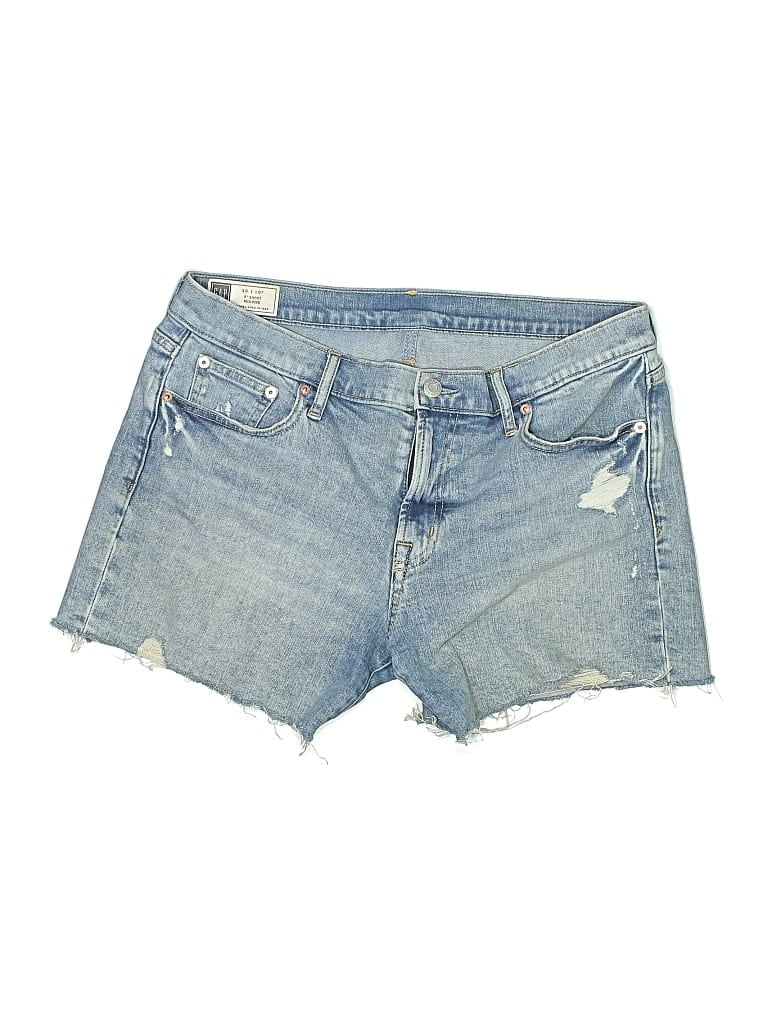 Pre-owned Gap Denim Shorts In Blue