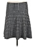 Max Studio Houndstooth Black Casual Skirt Size M - photo 1