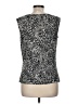 Jennie & Marlis Silver Sleeveless Blouse Size M - photo 2
