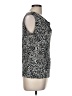 Jennie & Marlis Silver Sleeveless Blouse Size M - photo 4