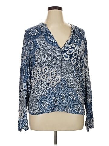 H&M L.O.G.G. Long Sleeve Blouse (view 1)