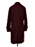 Nine West 100% Polyester Burgundy Coat Size S - photo 2