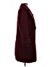 Nine West 100% Polyester Burgundy Coat Size S - photo 4
