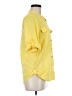 Calvin Klein Yellow 3/4 Sleeve Button-Down Shirt Size M (estimated) - photo 4