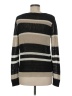 Ann Taylor Stripes Black Pullover Sweater Size M - photo 2