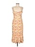 Hutch Floral Orange Casual Dress Size M - photo 1