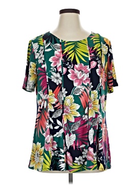 Peck & Peck Short Sleeve Blouse