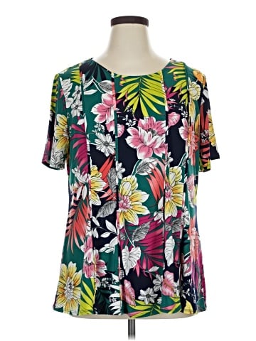 Peck & Peck Short Sleeve Blouse (view 1)