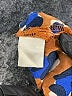 Lovestitch Animal Print Blue Long Sleeve Blouse Size S - photo 8