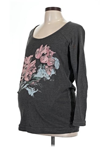 Two Hearts Maternity 3/4 Sleeve T-Shirt (view 1)