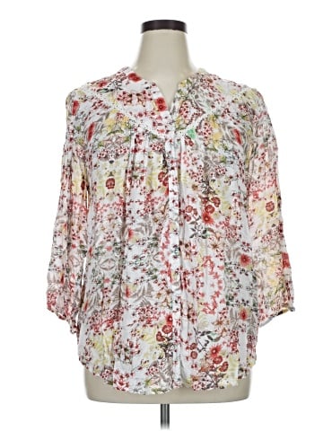 Caffé Marrakesh 3/4 Sleeve Blouse (view 1)