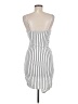 Mind Code Stripes White Cocktail Dress Size M - photo 2