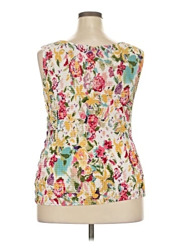 Notations Sleeveless Blouse (view 2)