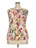 Notations 100% Polyester Yellow Sleeveless Blouse Size 2X - photo 2