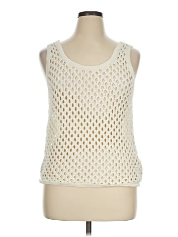 Madewell Open-Stitch Sweater Tank (view 1)