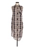 BDG Plaid Tan Casual Dress Size M - photo 1
