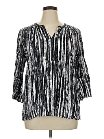 Gloria Vanderbilt 3/4 Sleeve Blouse (view 1)