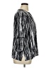 Gloria Vanderbilt 100% Viscose Silver 3/4 Sleeve Blouse Size XL - photo 4