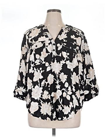 Torrid 3/4 Sleeve Blouse (view 1)