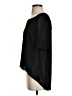 Tildon 100% Polyester Black Short Sleeve Blouse Size XS - photo 5