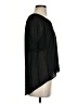Tildon 100% Polyester Black Short Sleeve Blouse Size XS - photo 4