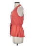 Ella Moss Orange Sleeveless Blouse Size XS - photo 5