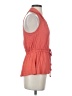Ella Moss Orange Sleeveless Blouse Size XS - photo 4