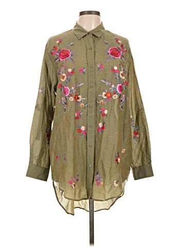 Zara 3/4 Sleeve Blouse (view 1)