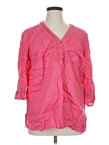 Coldwater Creek 3/4 Sleeve Blouse (view 1)