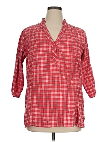 Columbia 3/4 Sleeve Button-Down Shirt (view 1)