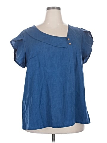 Unbranded Short Sleeve Blouse (view 1)
