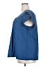 Unbranded Blue Short Sleeve Blouse Size XXL - photo 5