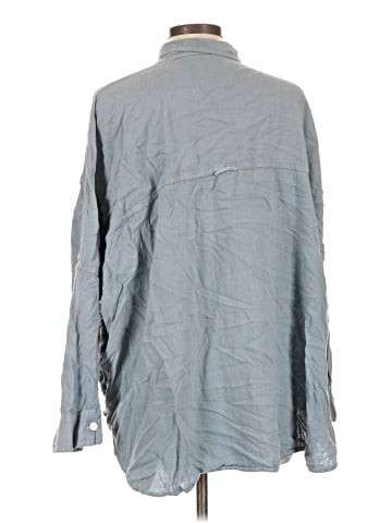 American Eagle Outfitters Long Sleeve Blouse (view 2)