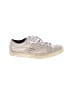 Diesel 100% Leather Gray Sneakers Size 6 - photo 1