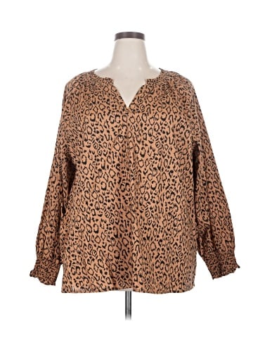 Maurices 3/4 Sleeve Blouse (view 1)
